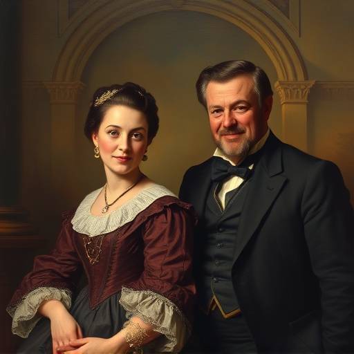 Academy founders Eleanor Vance and Marcus Bellweather