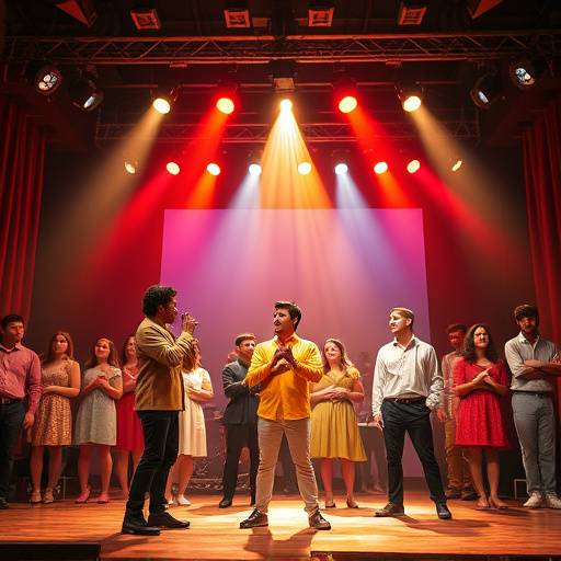 Accessible performances with diverse actors on stage